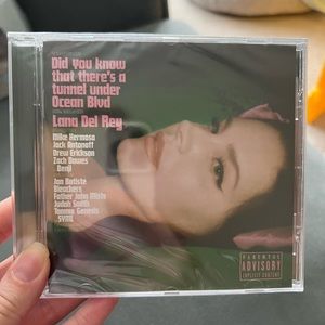 Lana Del Rey Tunnel under ocean blvd CD Alt Cover
